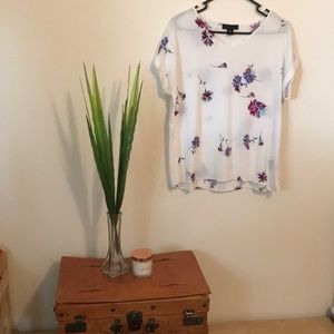 attention floral shirt